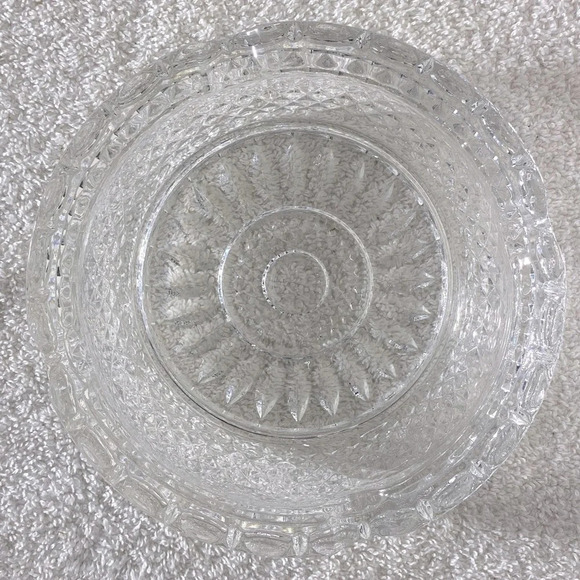 Vintage Clear Glass Ashtray Trinket  Dish - Picture 6 of 10
